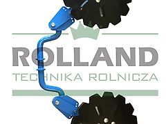 ROLLAND Sechscheibe gezackt komplett mit Befestigung Pottinger Huard